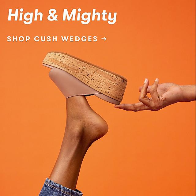 High & mighty. Shop cush wedges