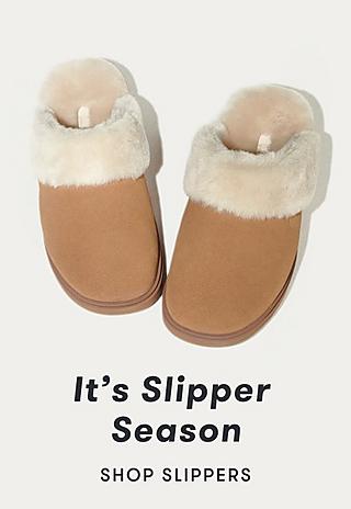 Fitflop clara best sale shearling suede slipper