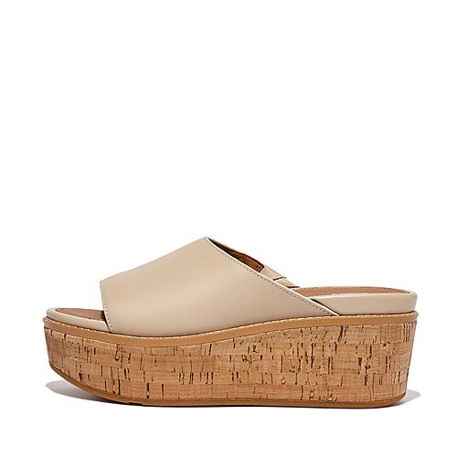 Slip on hot sale cork wedges