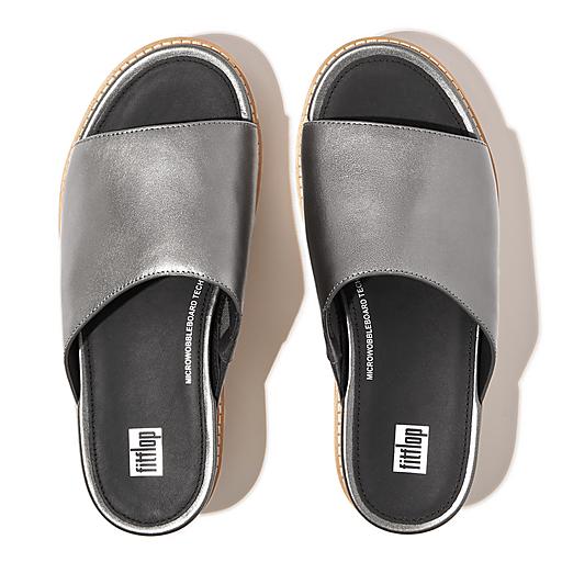 Pewter fitflops on sale