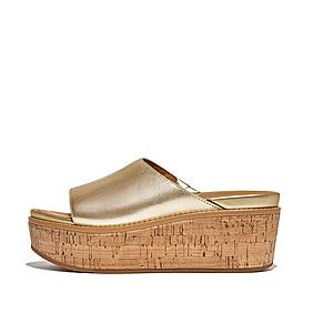 Wedge slip on hot sale sandals