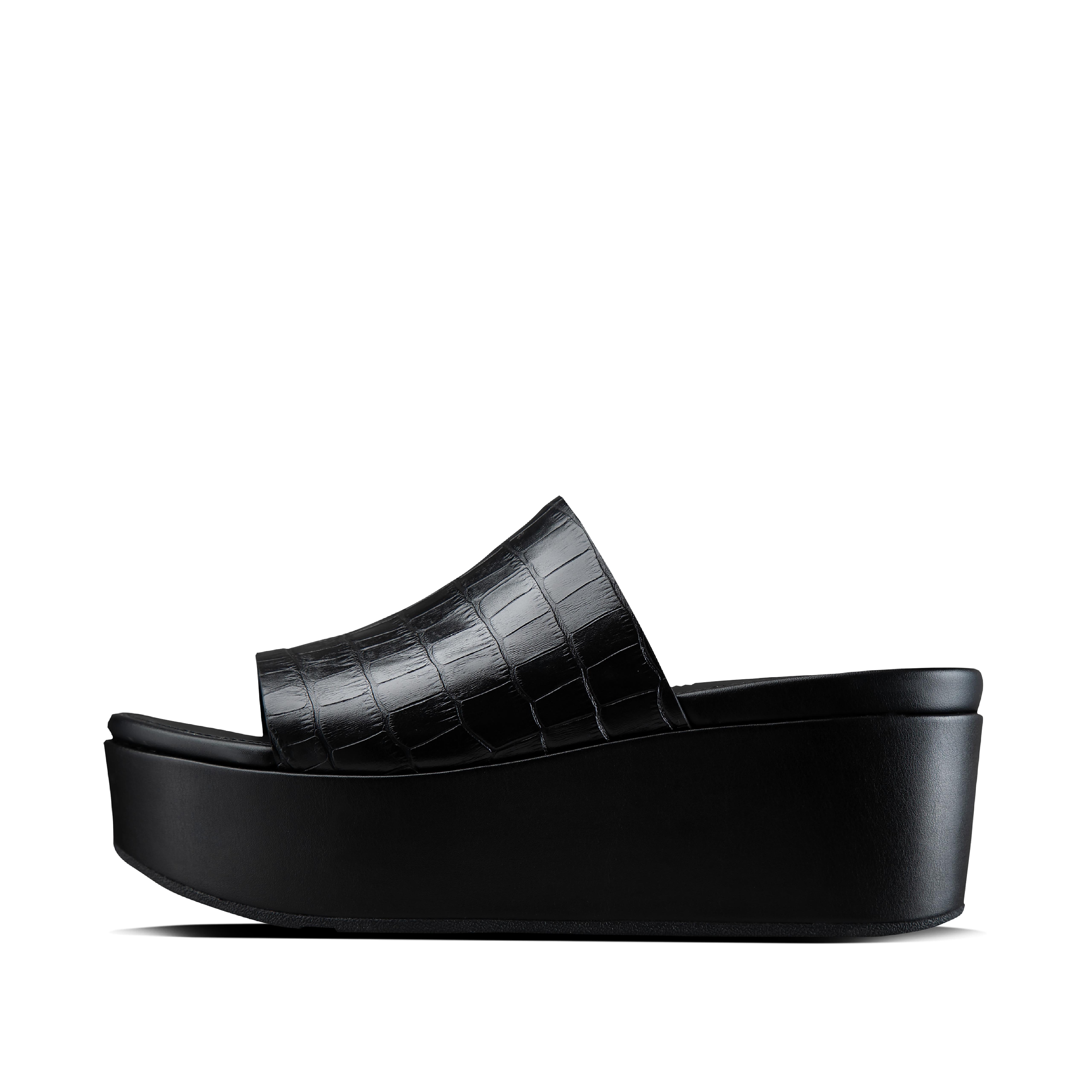 all black slides