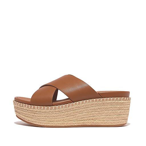 Women's Eloise Leather Slides | FitFlop CA