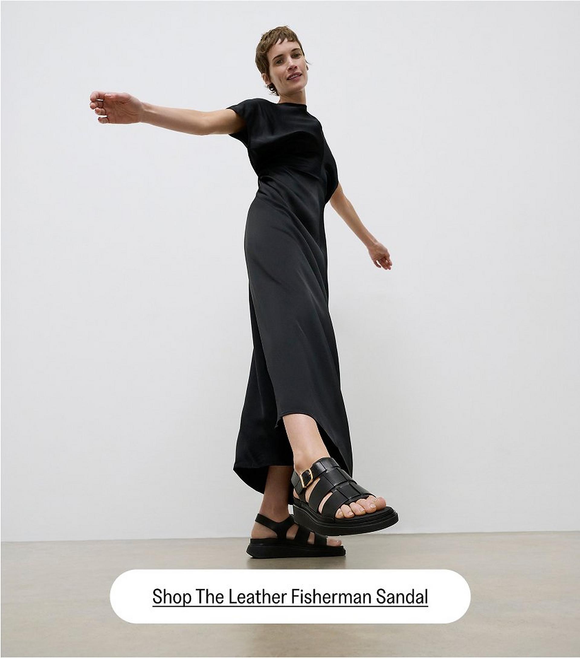 GEN-FF Leather Fisherman Sandals