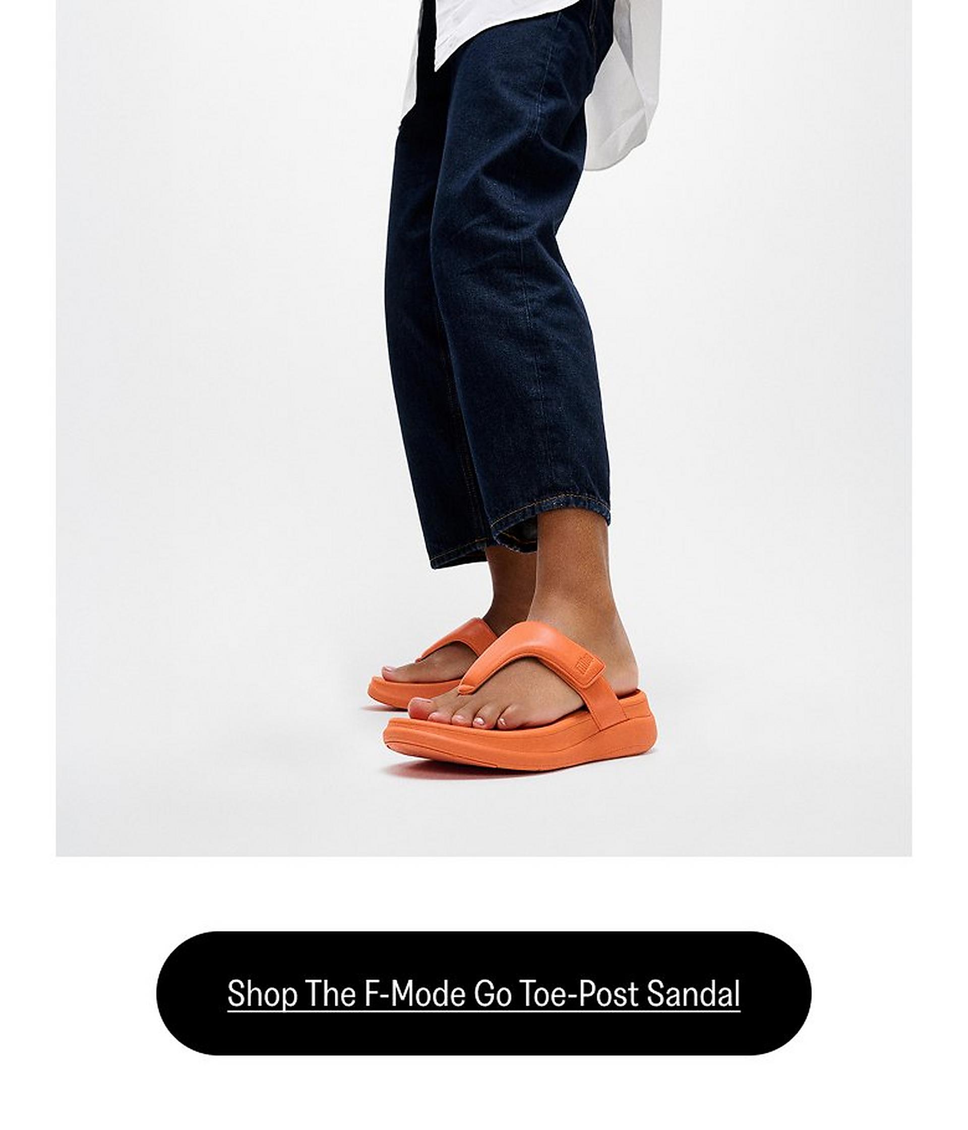 F-MODE GO Adjustable Toe-Post Sandals