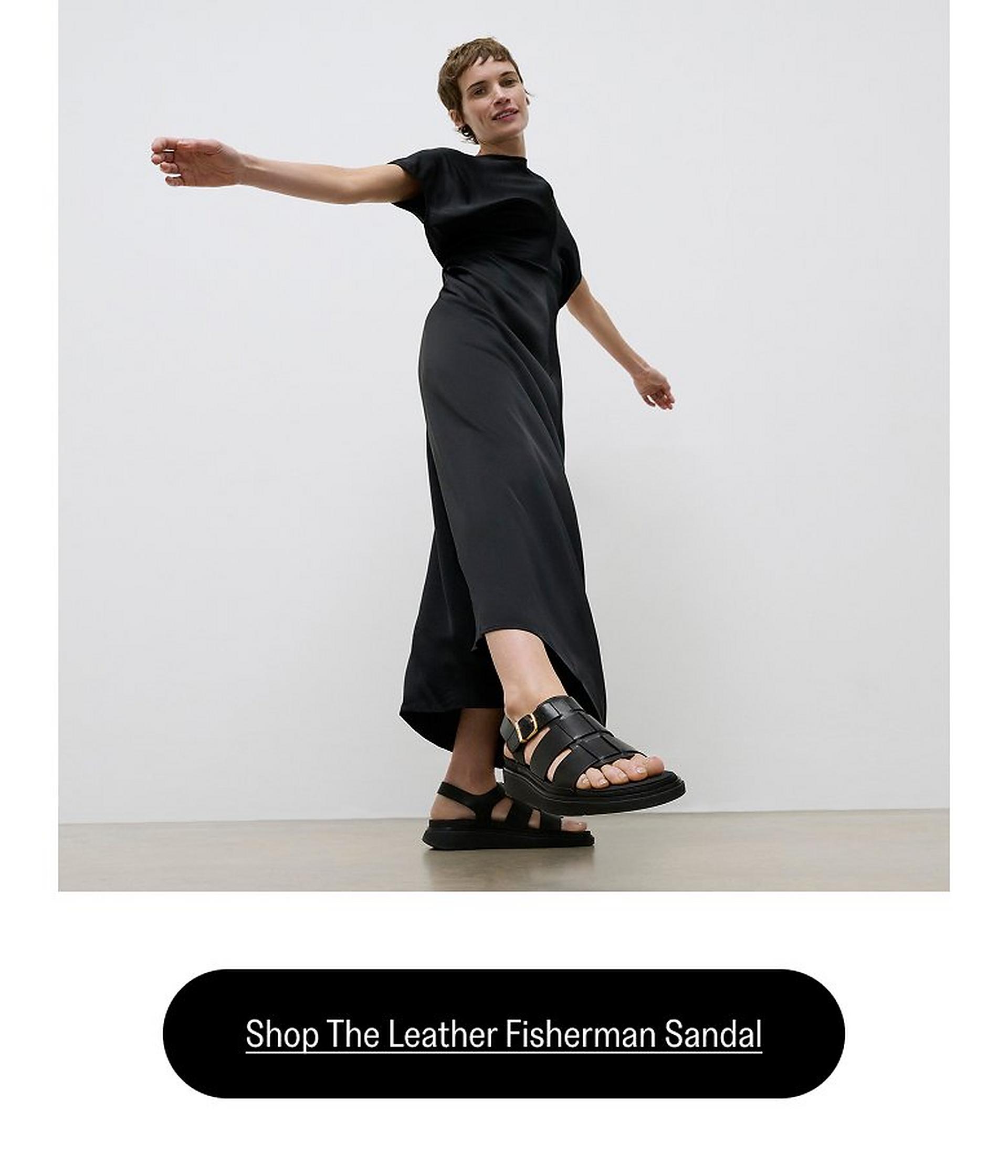 GEN-FF Leather Fisherman Sandals