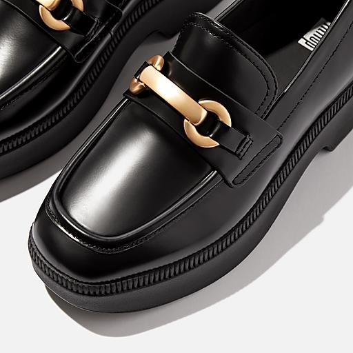 Women's F-Luma Leather Loafers | FitFlop US Women's F-Luma Leather Loafers | FitFlop US