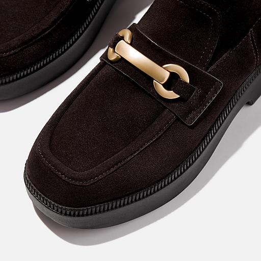 Women's F-Luma Suede Ankle Boots | FitFlop US Women's F-Luma Suede Ankle Boots | FitFlop US