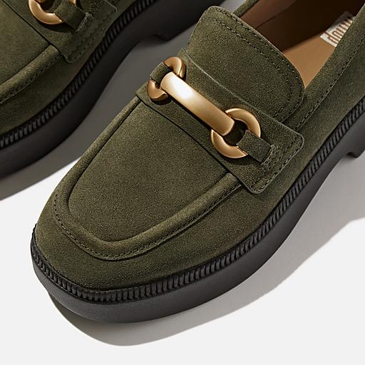 Women's F-Luma Suede Loafers | FitFlop US