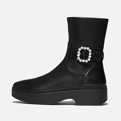 F-LUMA-CRYSTAL-BUCKLE-LEATHER-