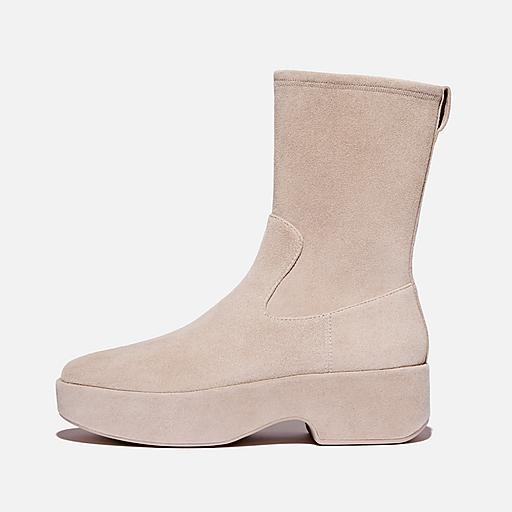 Women s F Luma Suede Ankle Boots FitFlop UK