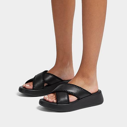 Ladies Fashion Solid Color Leather Flip Flops All Casual Buckle Flat Sandals  Women Sandals Shoes, Black, 7 X-Narrow : : Clothing, Shoes &  Accessories