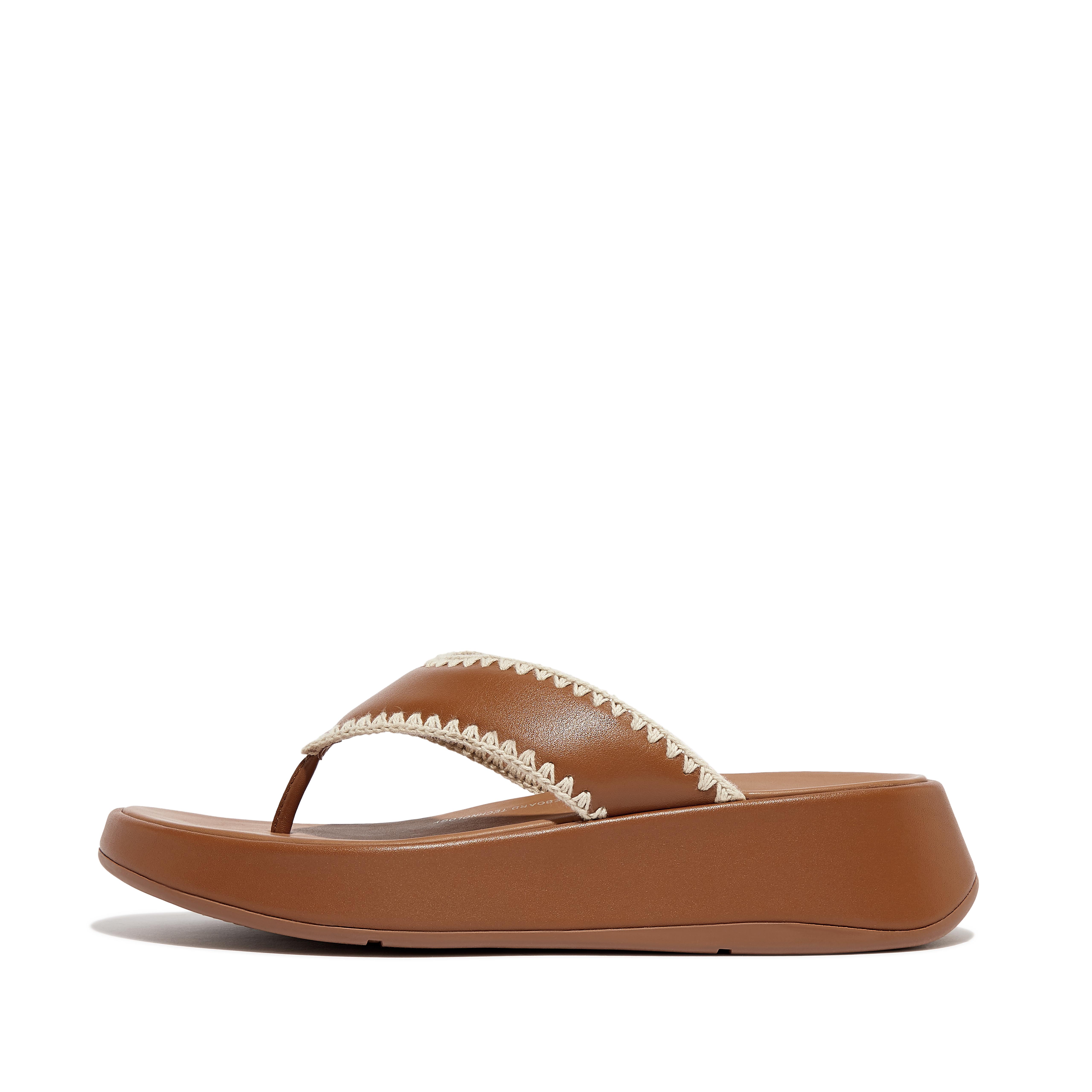 Flip leather sandals on sale fitflop