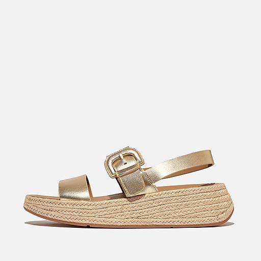 Leather espadrille sandals online