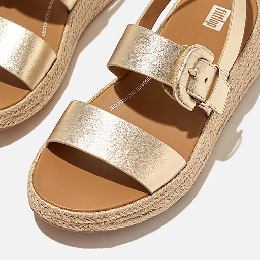 Women s F Mode Leather Back Strap Sandals FitFlop US