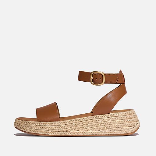 Women's F-Mode Leather Back-Strap-Sandals FitFlop UK