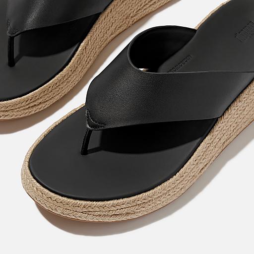 Women's F-Mode Leather Toe-Posts | FitFlop US