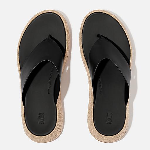 Women's F-Mode Leather Toe-Posts | FitFlop US
