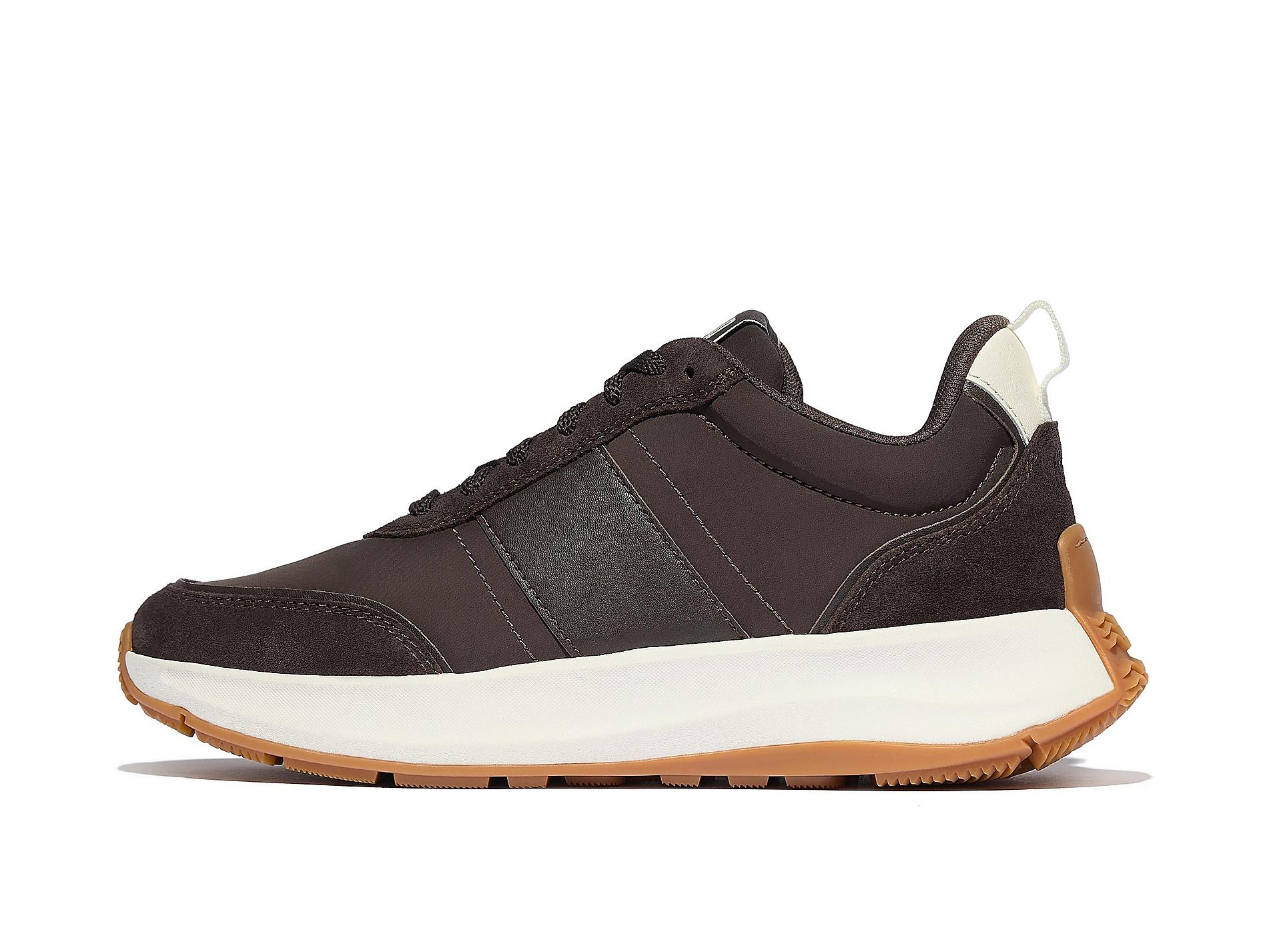 F-MODE Flow Fabric/Suede/Leather Trainers