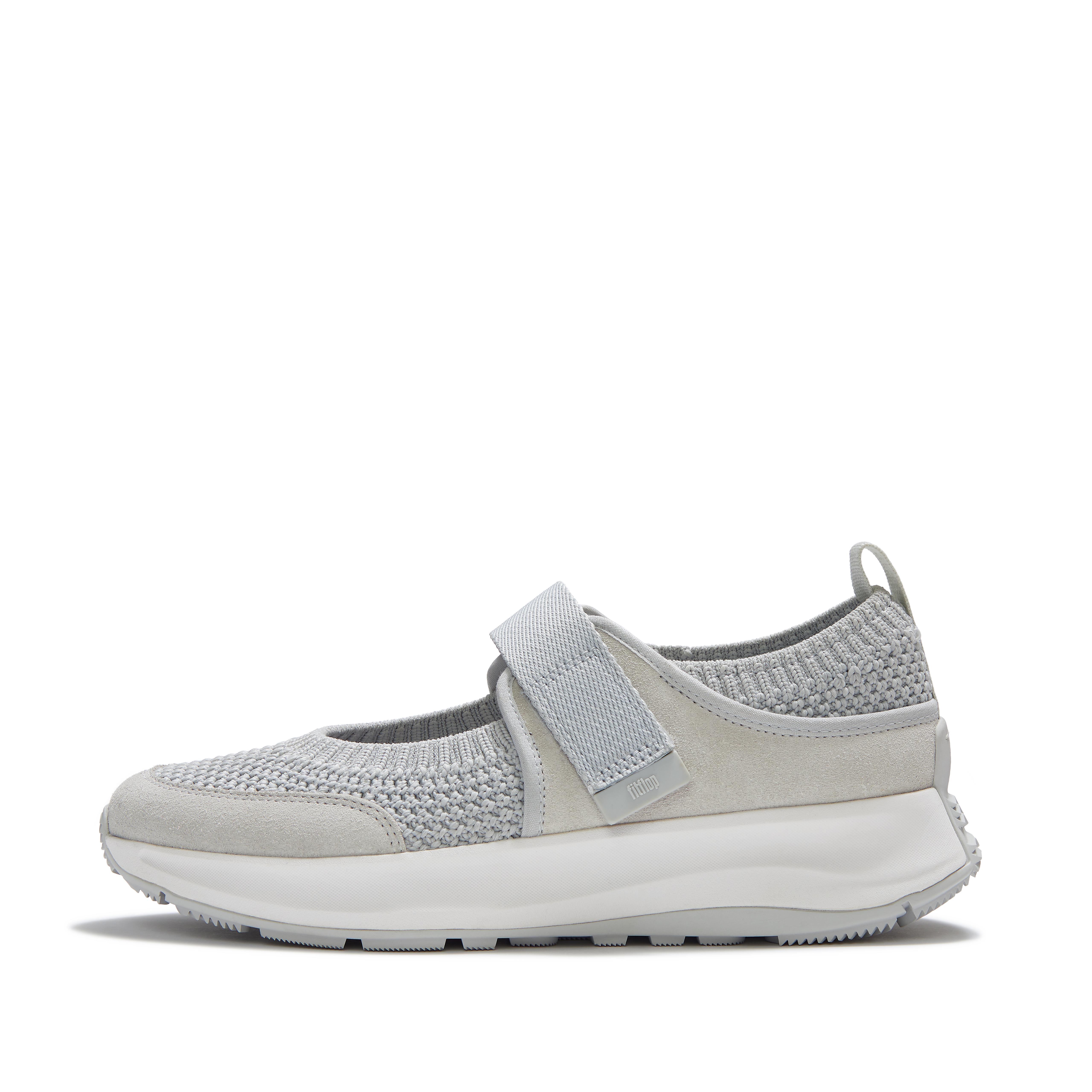 F-MODE Flow Suede Mary Jane Sneakers