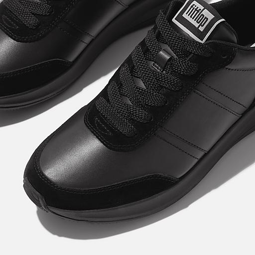 Men's F-Mode Flow Leather Sneakers | FitFlop US
