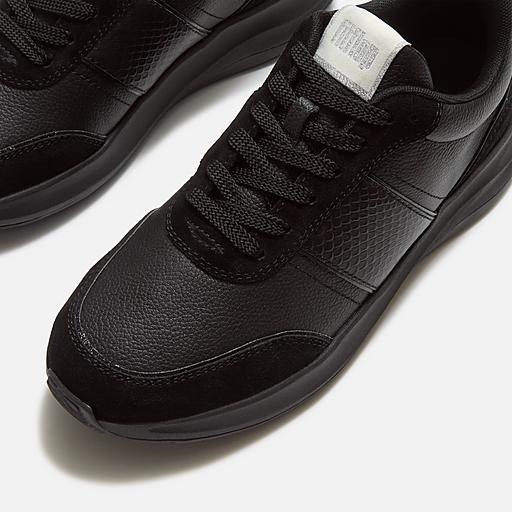 Women's F-Mode Flow Leather Sneakers | Fitflop UK