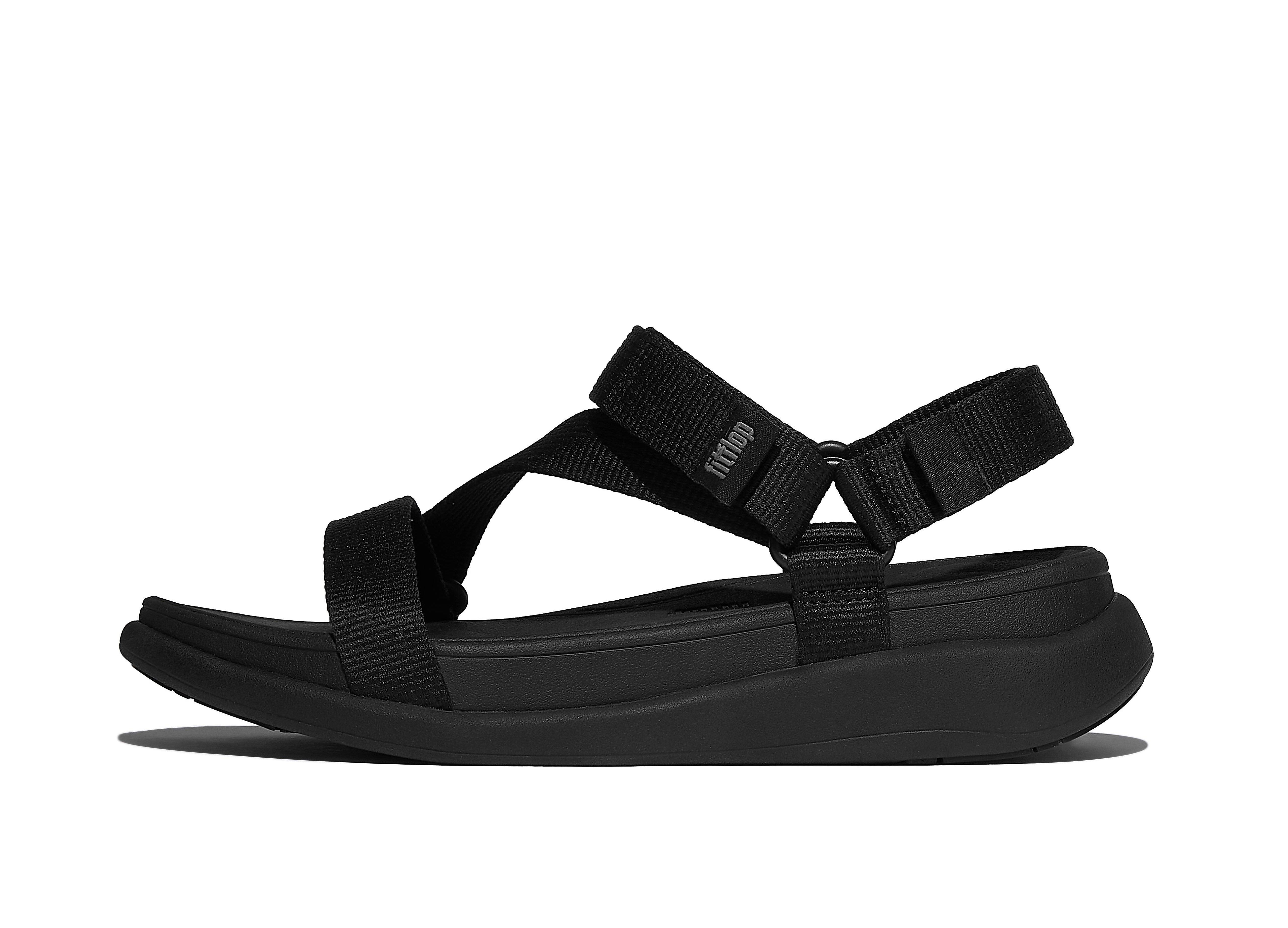 F-MODE Go Adjustable Webbing Z-Strap Sandals