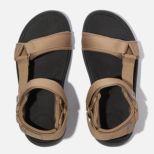 Men's F-Mode Mens Textile Back-Strap-Sandals FitFlop US