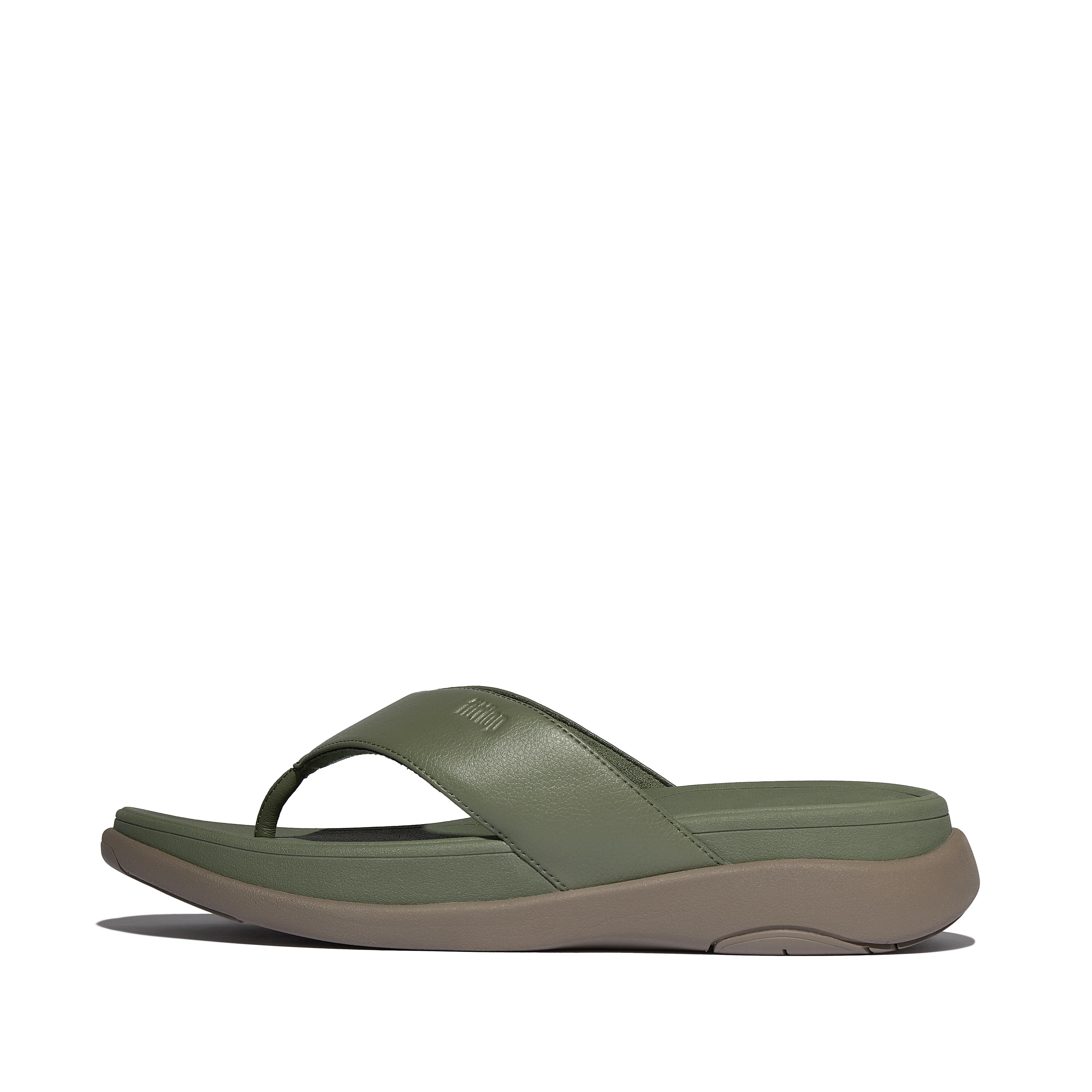 F-MODE GO Mens Toe-Post Sandals Pu