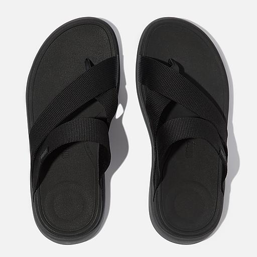 Men's F-Mode Textile Toe-Posts FitFlop CA