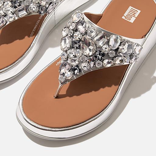 Women's F-Mode Leather Flip-Flops | FitFlop US