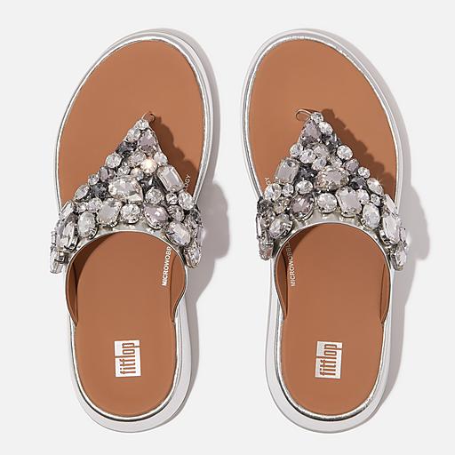 Women's F-Mode Leather Flip-Flops | FitFlop US