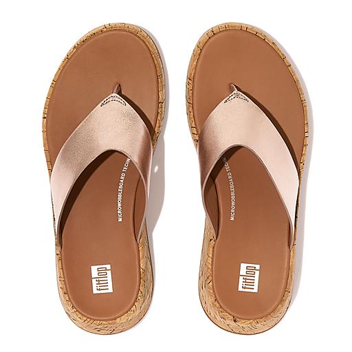 Metallic slip on on sale sandals