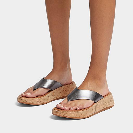 Flatform cork hot sale sandals