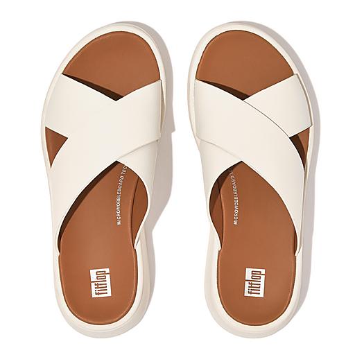 Fitflop cross best sale slide sandals