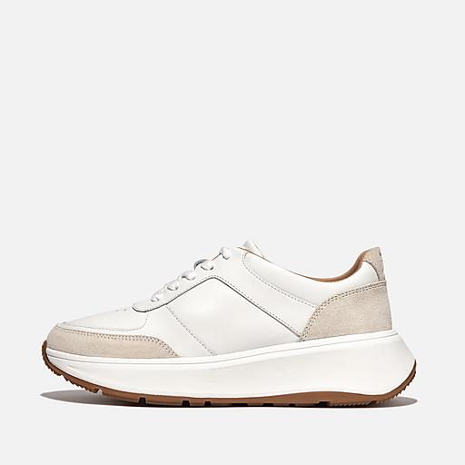 Women's F-Mode Leather/Suede Flatforms | FitFlop US Women's F-Mode Leather/Suede Flatforms | FitFlop US