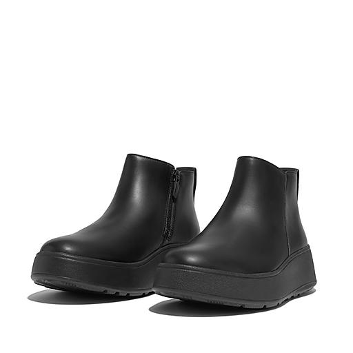 Women's Zip Ankle Flatform Boots