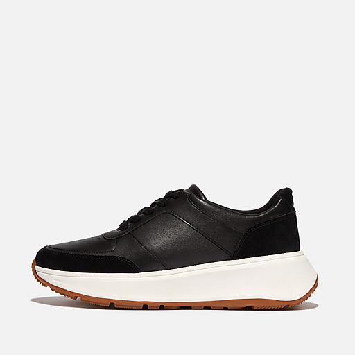 Black flatform shoes uk online