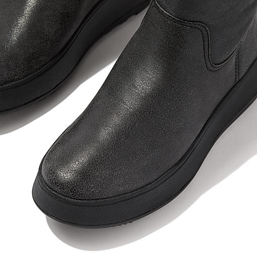 Women's F-Mode Leather Ankle-Boots