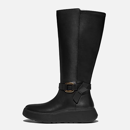 【EMODA】2025AW SQUARE FIT LONG BOOTS F-MODE-SQUARE-RING-LEATHER-