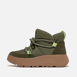 Women's F-Mode Polyester-Mesh-Suede-Nylon Boots | FitFlop US