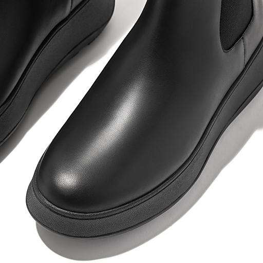 Fitflop F-Mode Water Resistant Flatform Chelsea Boots