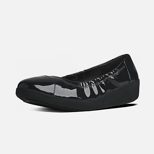 Women s F POP Faux Leather Ballet Flats