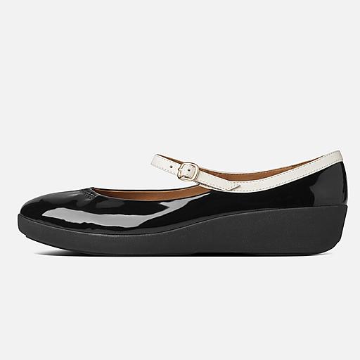 Women s F POP Faux Leather Ballet Flats