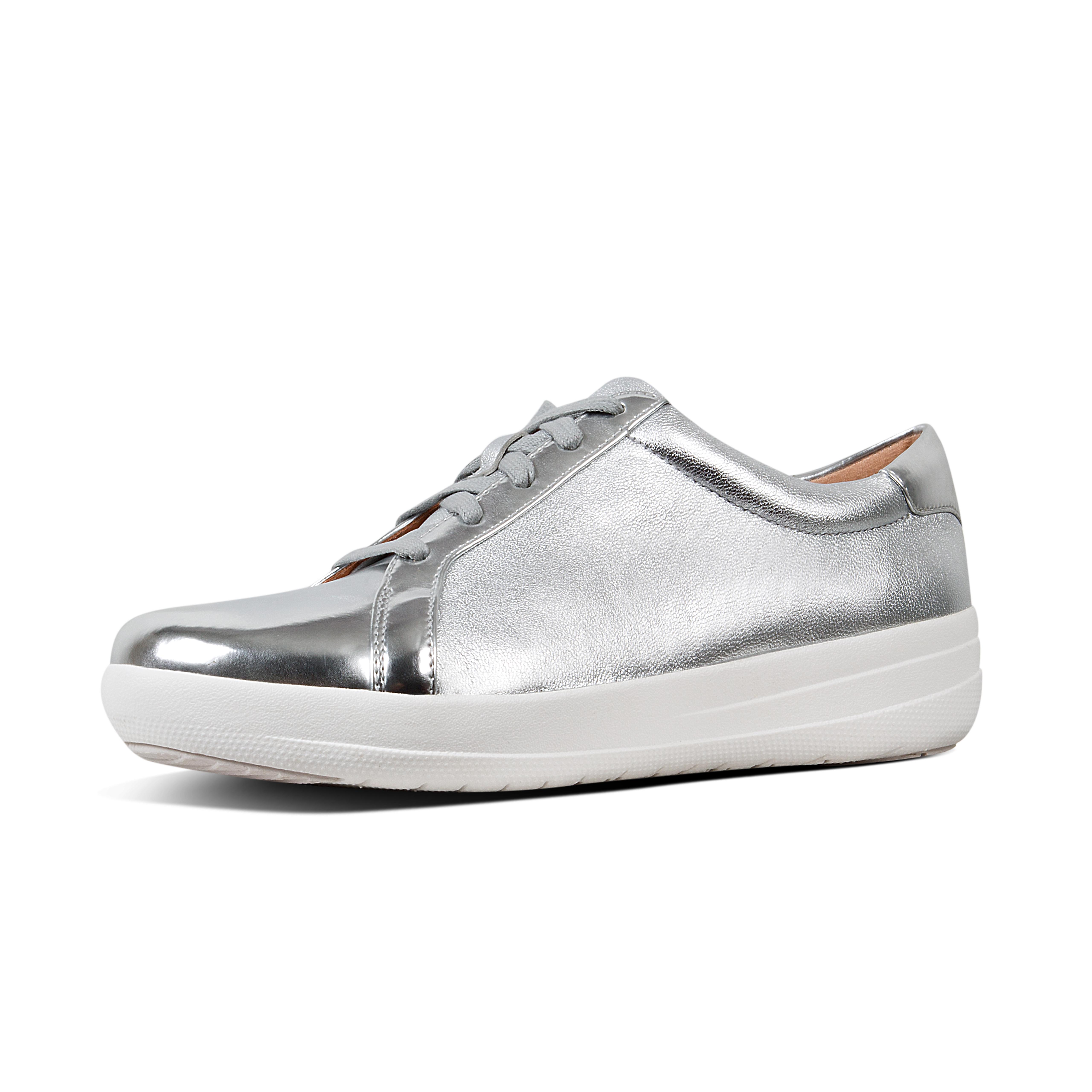 fitflop silver trainers