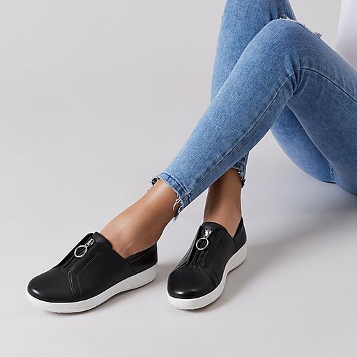 Women s F SPORTY II Leather Sneakers FitFlop EU
