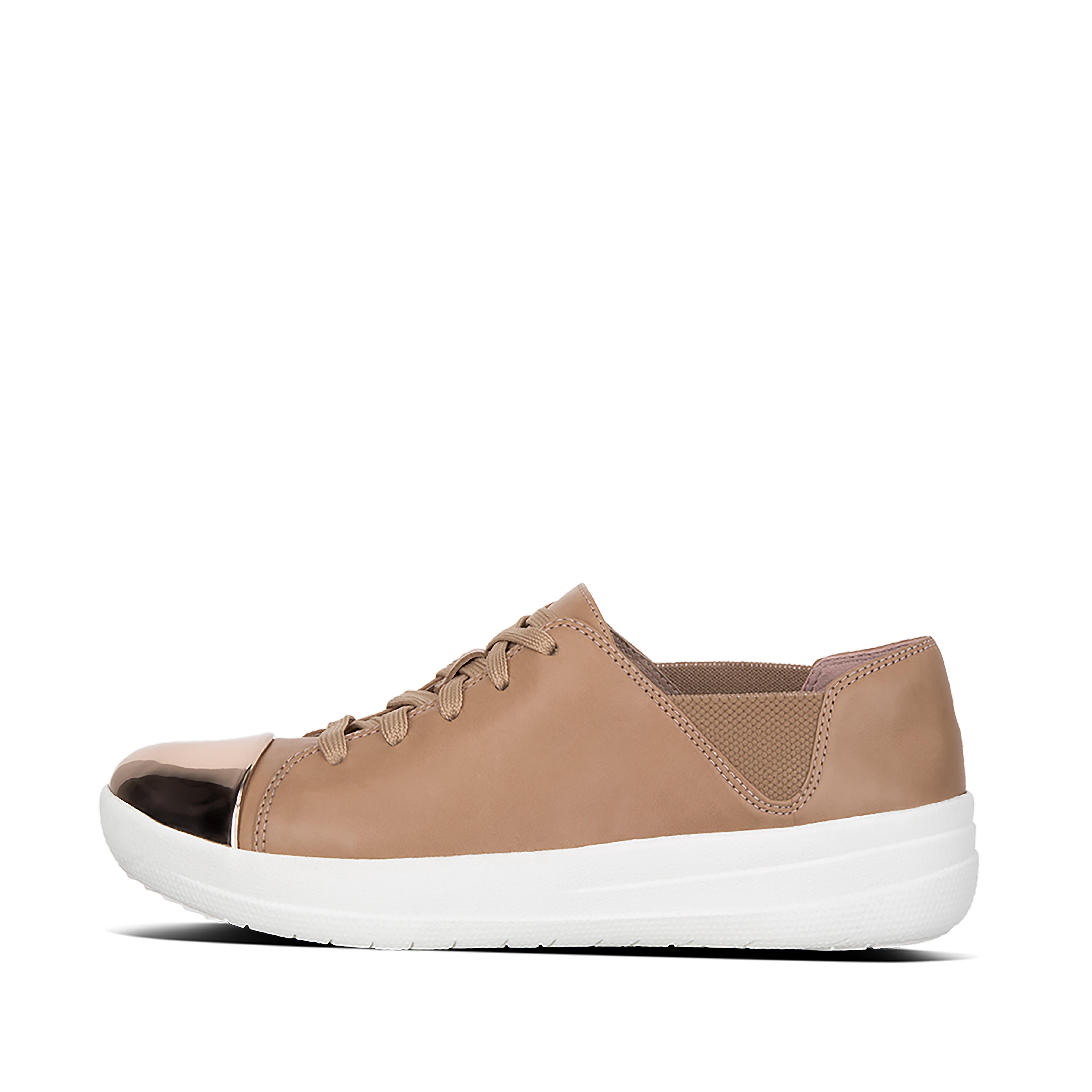 Women s F SPORTY Leather Sneakers