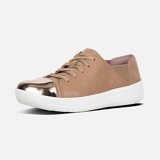 Women s F SPORTY Leather Sneakers