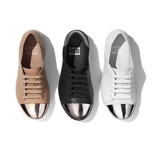 Women s F SPORTY Leather Sneakers