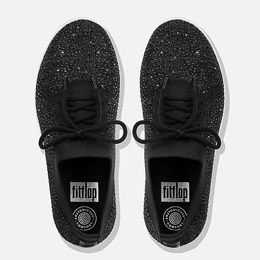 Fitflop f sporty uberknit sneakers black online